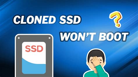 inaccessible boot device ssd clone|cloned disk will not boot.